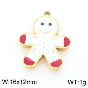 Stainless Steel Charms - KLJ10401-ZLA