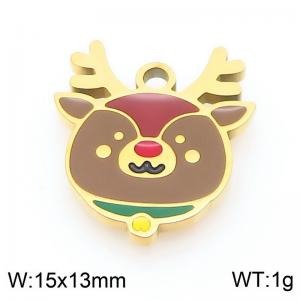 Stainless Steel Charms - KLJ10410-ZLA