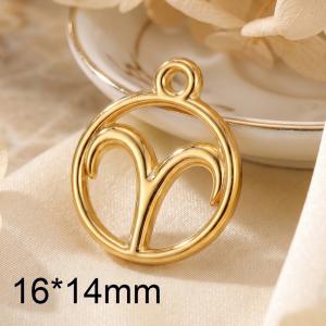 Stainless Steel Accessories with Zodiac Elements DIY Accessories - KLJ11692-ZLA