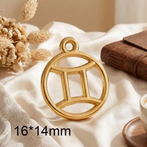 Stainless Steel Accessories with Zodiac Elements DIY Accessories - KLJ11694-ZLA
