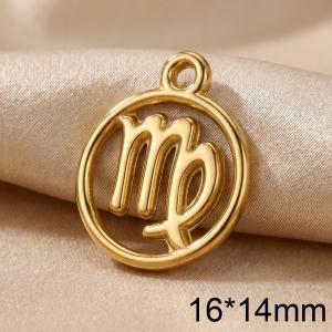 Stainless Steel Accessories with Zodiac Elements DIY Accessories - KLJ11697-ZLA