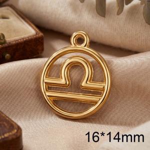 Stainless Steel Accessories with Zodiac Elements DIY Accessories - KLJ11698-ZLA