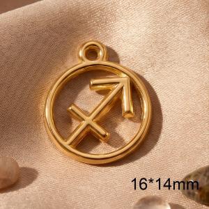 Stainless Steel Accessories with Zodiac Elements DIY Accessories - KLJ11700-ZLA