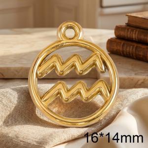 Stainless Steel Accessories with Zodiac Elements DIY Accessories - KLJ11702-ZLA