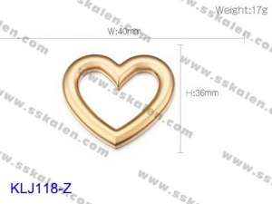 Stainless Steel Charms - KLJ118-Z