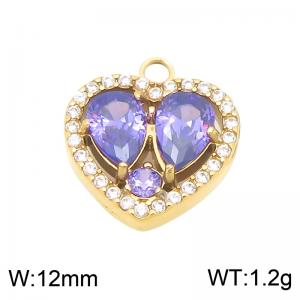 Stainless Steel Charms - KLJ11811-ZLA
