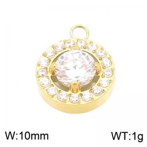 Stainless Steel Charms - KLJ11818-ZLA