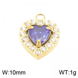 Stainless Steel Charms - KLJ11827-ZLA