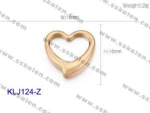 Stainless Steel Charms - KLJ124-Z