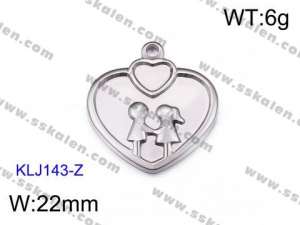 Stainless Steel Charms - KLJ143-Z