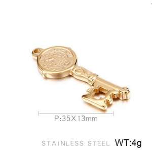 Stainless Steel Charms - KLJ364-Z