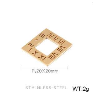 Stainless Steel Charms - KLJ366-Z
