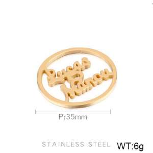 Stainless Steel Charms - KLJ368-Z