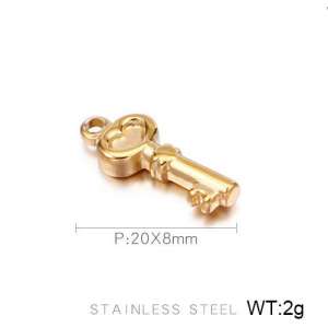 Stainless Steel Charms - KLJ370-Z