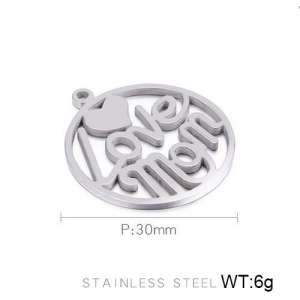 Stainless Steel Charms - KLJ374-Z
