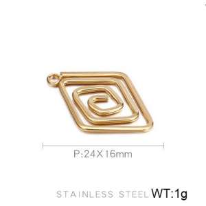 Stainless Steel Charms - KLJ376-Z