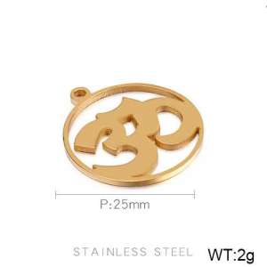 Stainless Steel Charms - KLJ403-Z