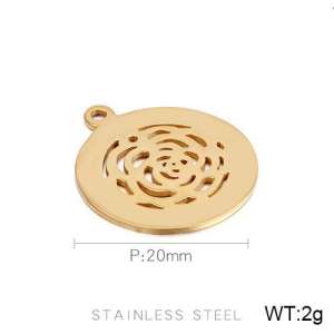 Stainless Steel Charms - KLJ404-Z