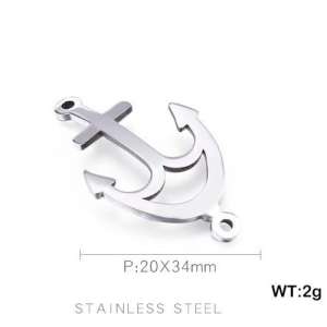 Stainless Steel Charms - KLJ414-Z