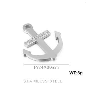 Stainless Steel Charms - KLJ418-Z