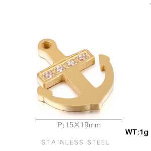 Stainless Steel Charms - KLJ441-Z