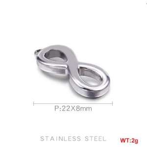 Stainless Steel Charms - KLJ458-Z