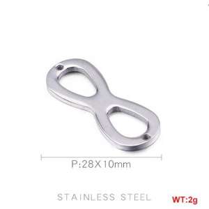 Stainless Steel Charms - KLJ462-Z