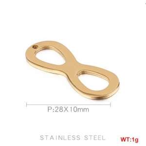 Stainless Steel Charms - KLJ463-Z
