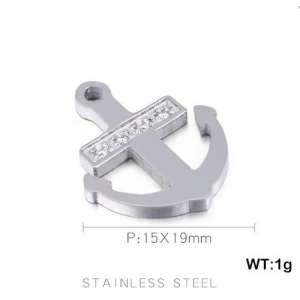 Stainless Steel Charms - KLJ497-Z