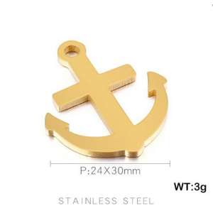 Stainless Steel Charms - KLJ499-Z