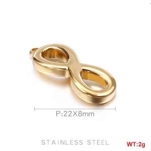 Stainless Steel Charms - KLJ511-Z