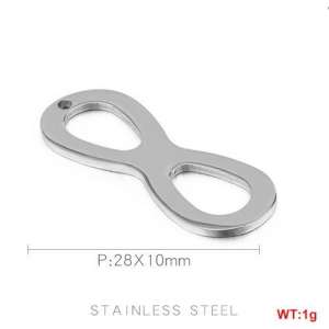 Stainless Steel Charms - KLJ515-Z