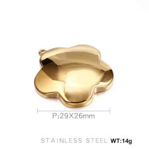 Stainless Steel Charms - KLJ663-Z