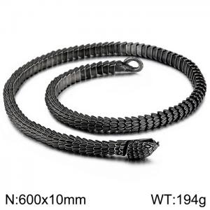 Stainless Steel Necklace - KN108410-JX