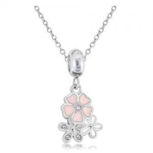 Stainless Steel Necklace - KN108662-PA