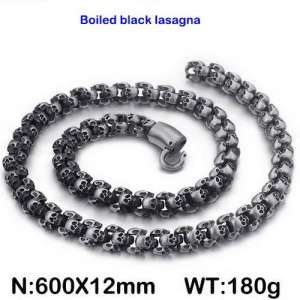 Stainless Steel Necklace - KN109685-KJX