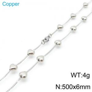 Copper Necklace - KN112359-Z