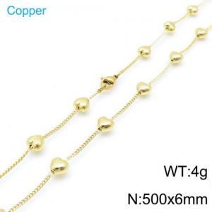 Copper Necklace - KN112365-Z