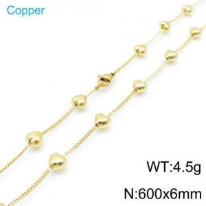 Copper Necklace - KN112367-Z