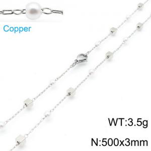 Copper Necklace - KN112371-Z