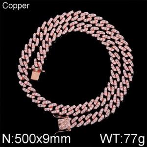 Copper Necklace - KN113020-WGQK