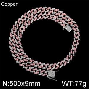 Copper Necklace - KN113031-WGQK