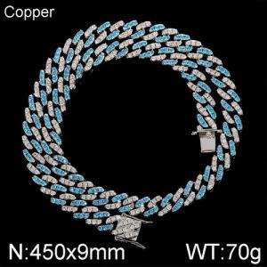 Copper Necklace - KN113034-WGQK