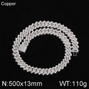 Copper Necklace - KN113038-WGQK