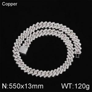 Copper Necklace - KN113039-WGQK