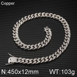 Copper Necklace - KN113107-WGQK