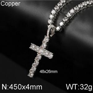 Copper Necklace - KN113366-WGQK