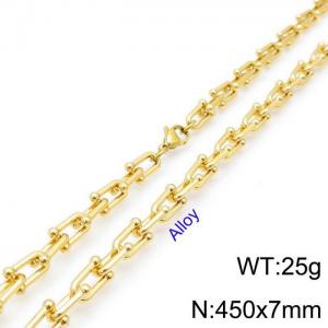 Alloy & Iron Necklaces - KN114690-Z