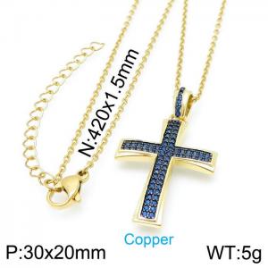 Copper Necklace - KN114857-TJG