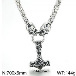 Stainless Steel Necklace - KN115840-Z